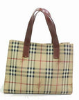 Brand Inspired BBERRY London Tote Bag Light Brown PVC