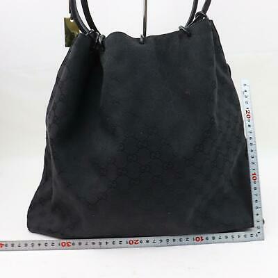 Brand Inspired GCCI Tote Bag Black Canvas (SHC1-14482)