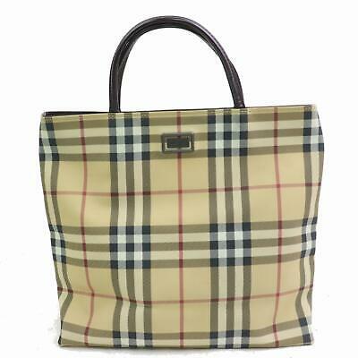 Brand Inspired BBERRY London Tote Bag Light Brown PVC