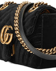 (WMNS) GCCI GG Marmont ClassicG Crossbody Bag Single Shoulder Bag Black 446744-K4D2T-1000