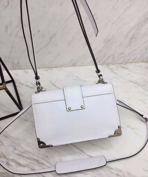 PRD Cahier Calf Leather Bag White