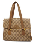 GCCI  GG Supreme 116 02 080 Women's Handbag Beige,Brown