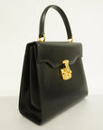 GCCI  Handbag Ladylock 000 2026 0258 Women's Leather Handbag Black