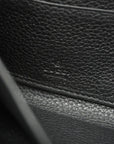 GCCI  Long Wallet 658691 Men's Leather Long Wallet [bi-fold] Black