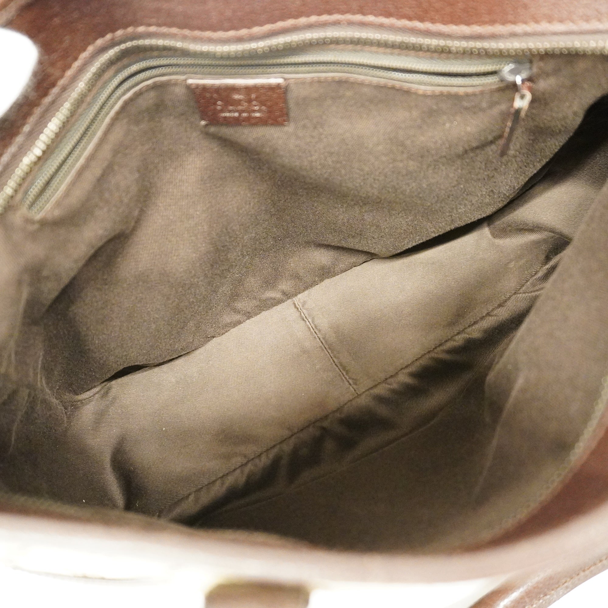 GCCI  GG Canvas 113011 Women's Tote Bag Beige,Brown