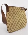 GCCI  GG Canvas Tote Bag 019 0422 Women's Handbag,Tote Bag Beige,Brown