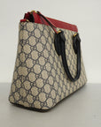 GCCI  2way Bag 409534 Women's GG Supreme Handbag,Shoulder Bag Navy,Red