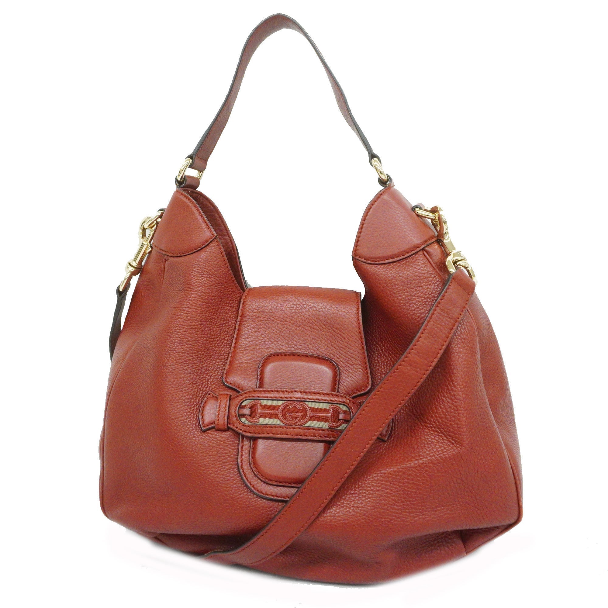 GCCI  2WAY Bag 296851 Women's Leather Handbag,Shoulder Bag Brown