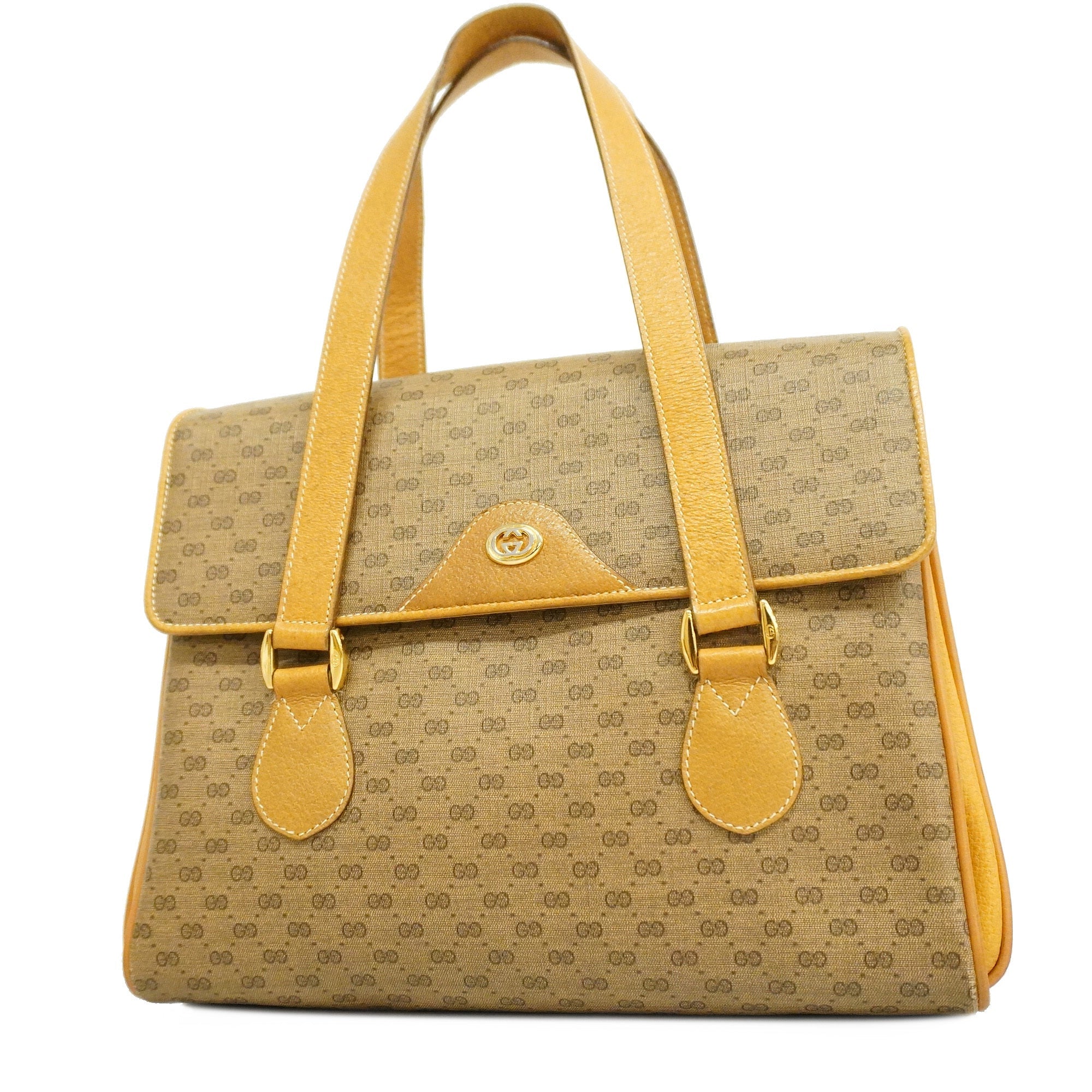GCCI  Handbag Micro GG 116 02 080 Women's Leather Handbag Beige