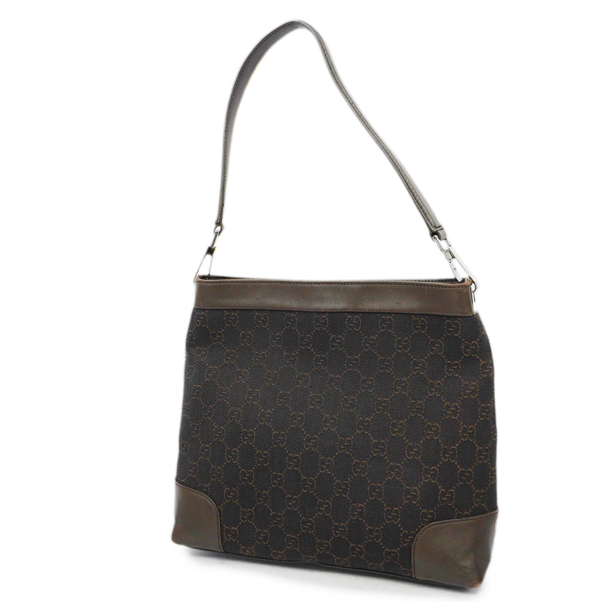 GCCI  GG Canvas Shoulder Bag 143745 Women's Shoulder Bag Brown