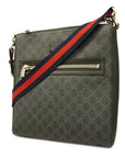GCCI  474137 Men's PVC,Leather Shoulder Bag Black