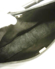 GCCI  Bamboo Handbag 001 3739 Women's Nylon,Leather Handbag Black