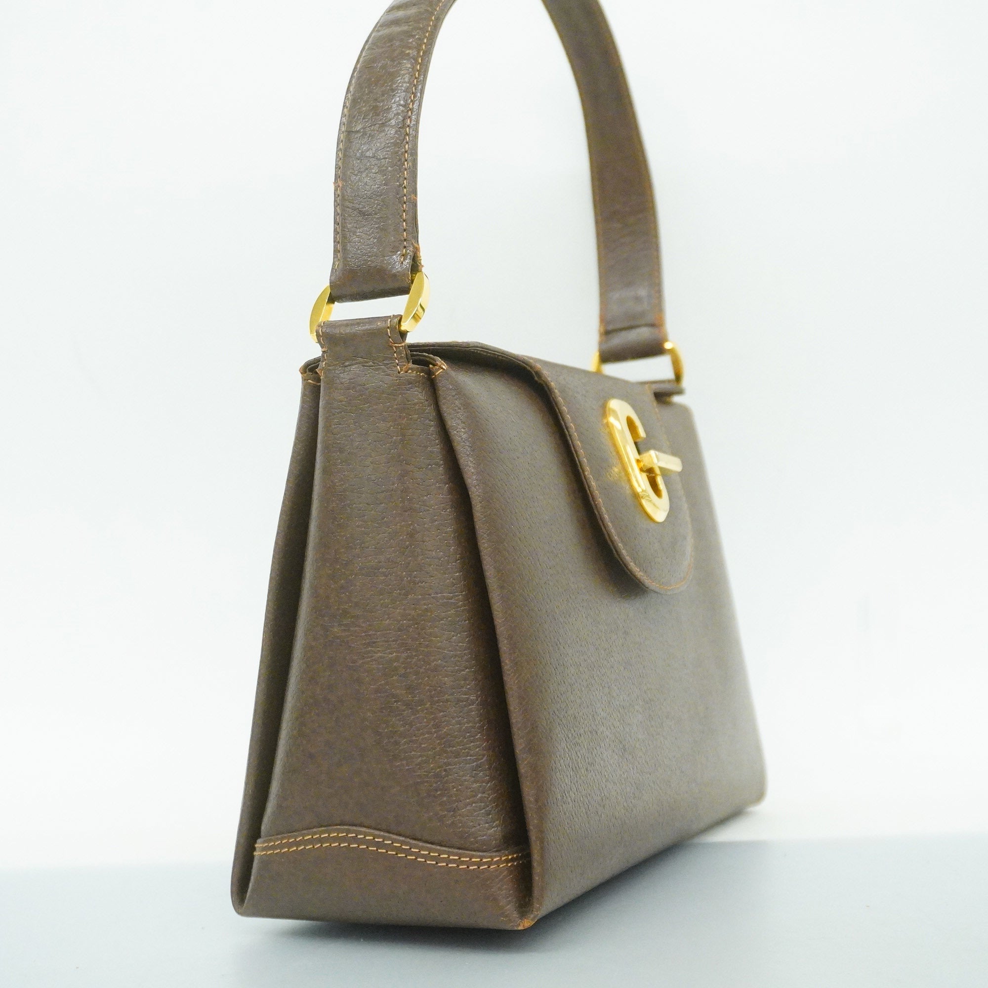 GCCI  Handbag Women's Leather Handbag Brown