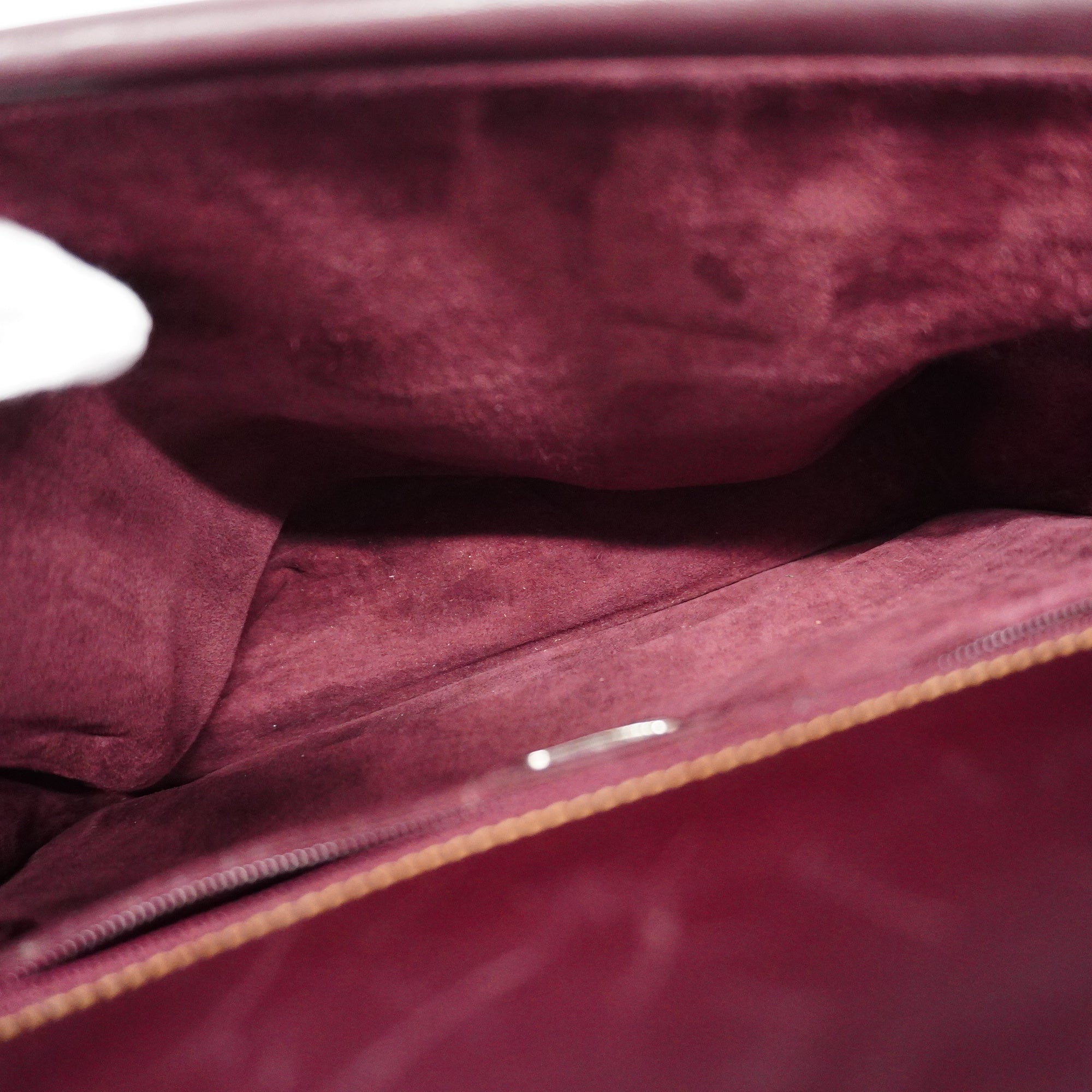 GCCI  GG Canvas Shoulder Bag 001 106 0466 Women's Leather Bordeaux