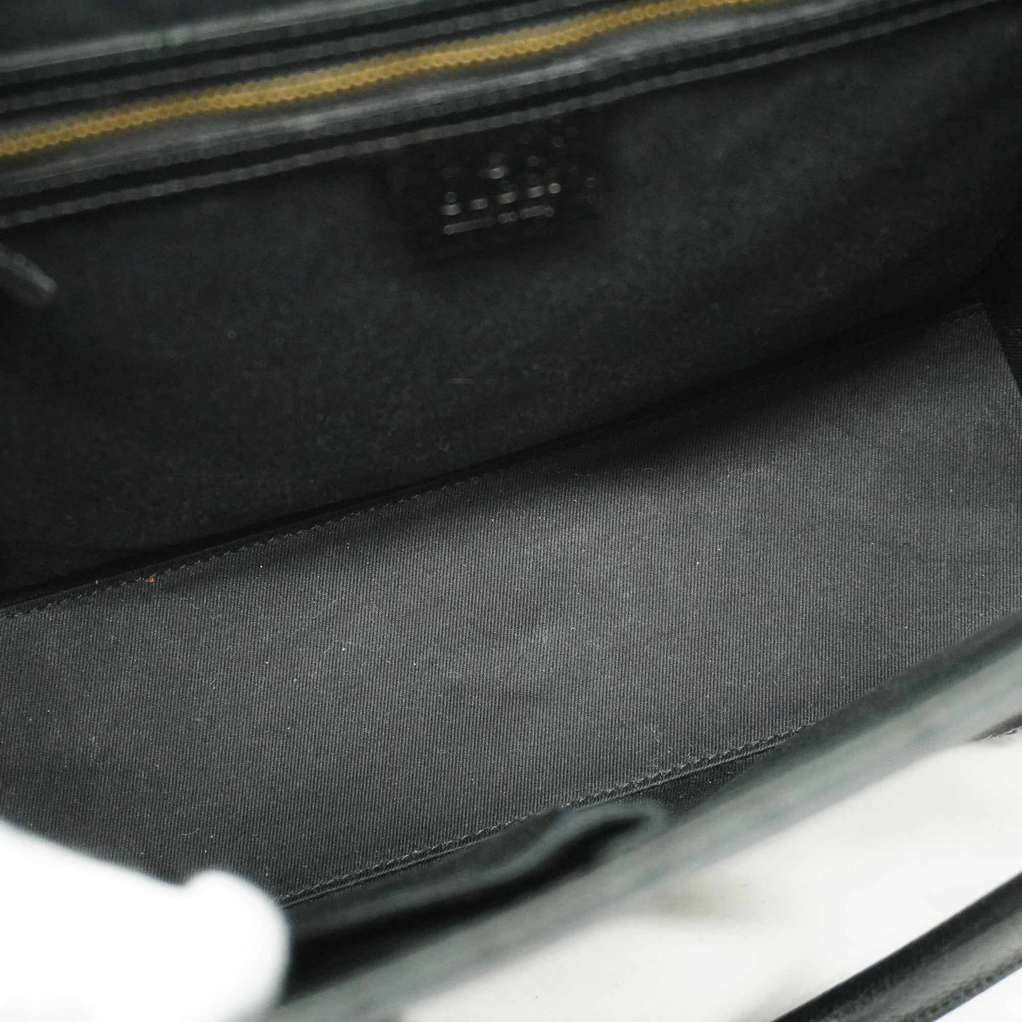 GCCI  GG Canvas Handbag 120895 Women's Black