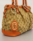 GCCI  GG Canvas Sookie 247902 Women's Handbag,Shoulder Bag Beige