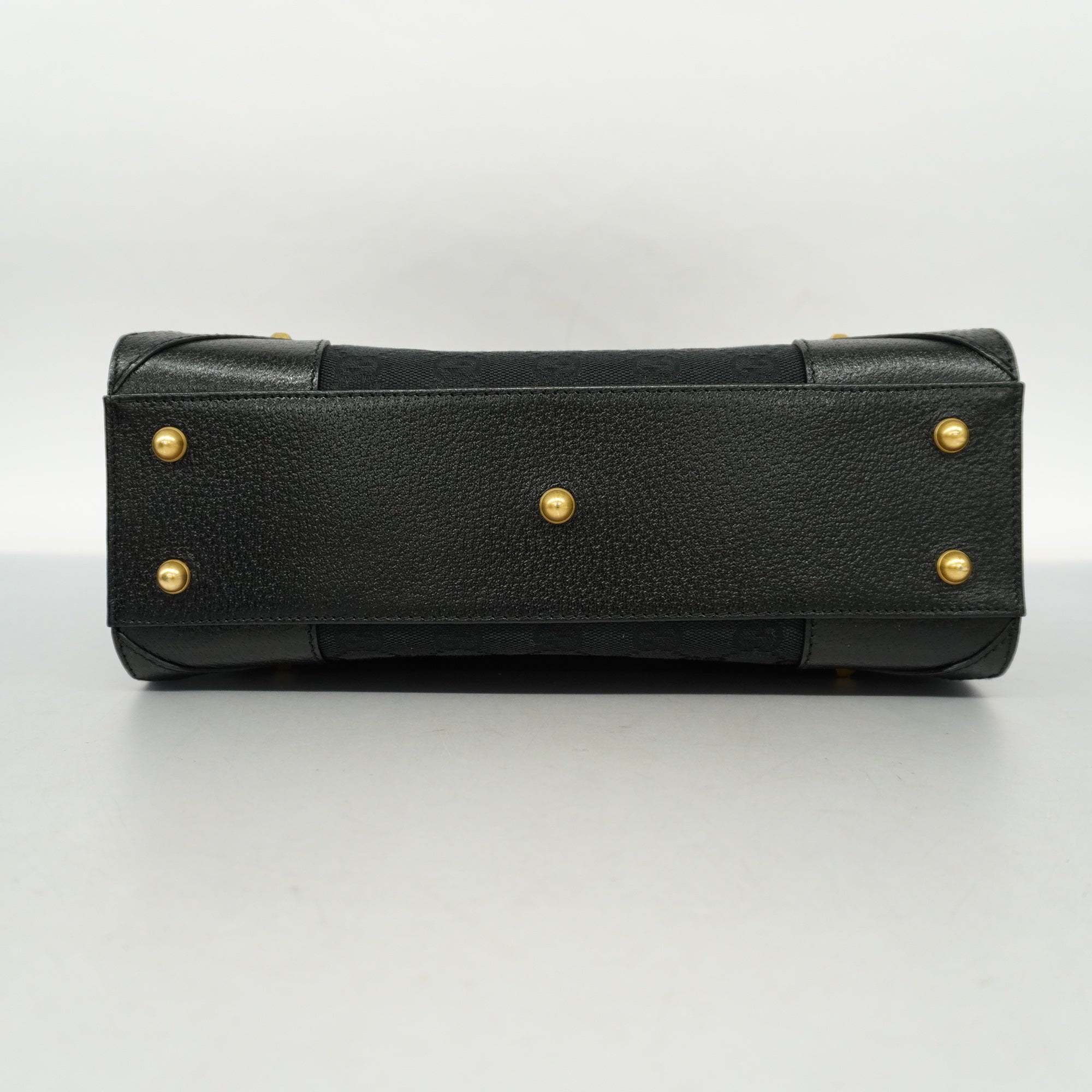 GCCI  GG Canvas Handbag 120895 Women's Black