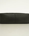 GCCI  Bamboo Handbag 001 3739 Women's Nylon,Leather Handbag Black
