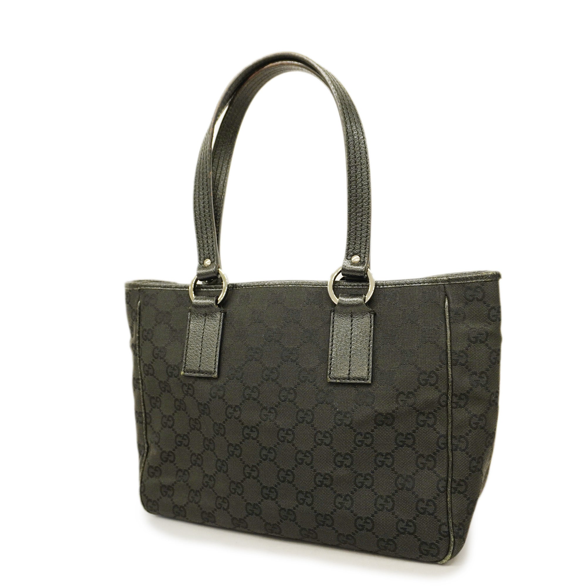 GCCI  GG Canvas Tote Bag 113019 Women's Tote Bag Black