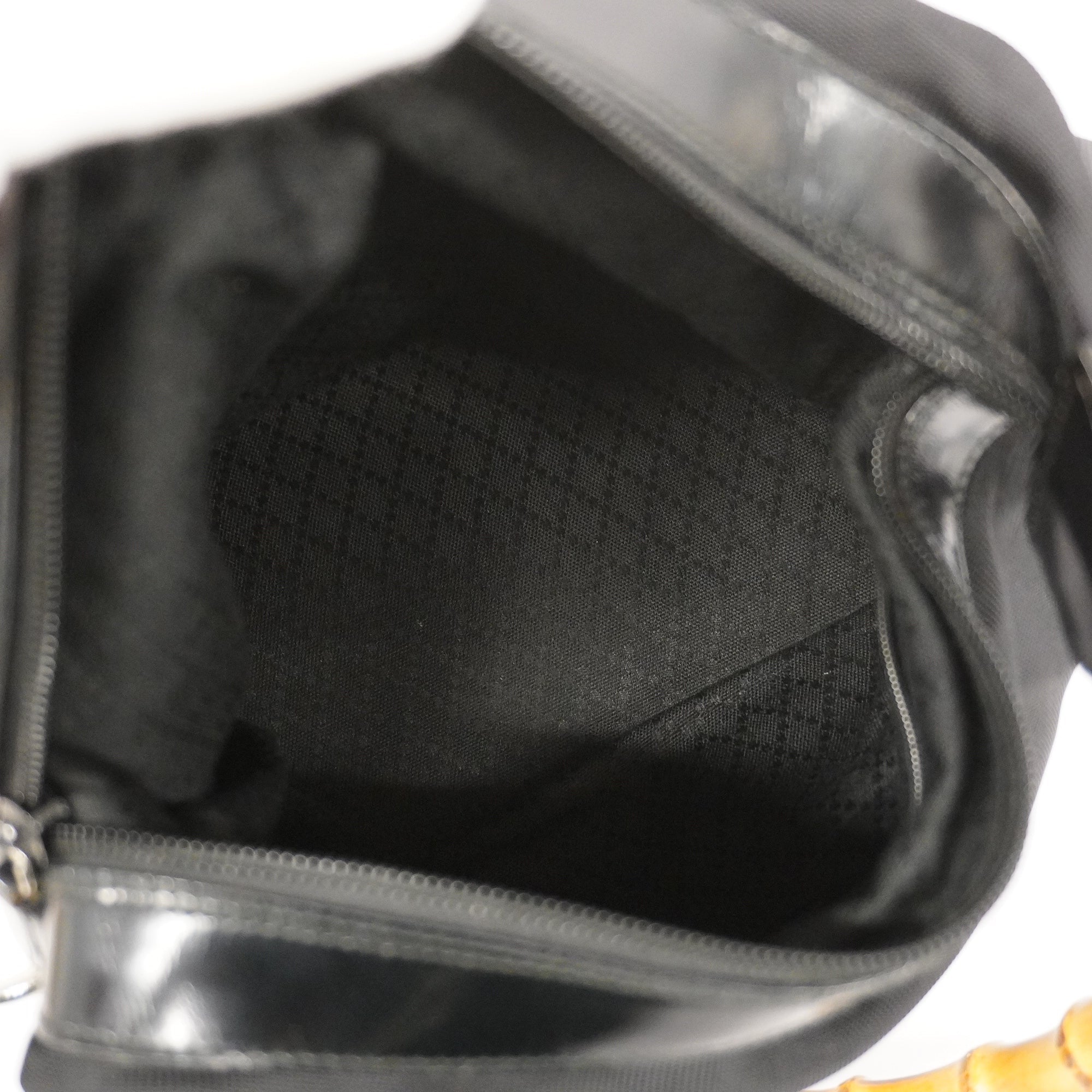 GCCI  Bamboo Handbag 000 0531 Women's Nylon Black