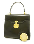 GCCI  Handbag Ladylock 000 2026 0258 Women's Leather Handbag Black