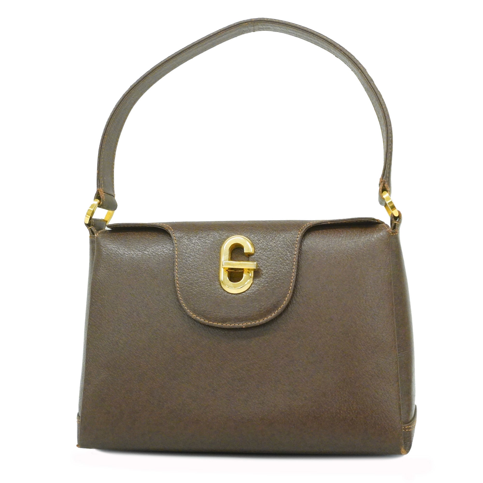 GCCI  Handbag Women's Leather Handbag Brown