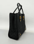 GCCI  GG Canvas Handbag 120895 Women's Black