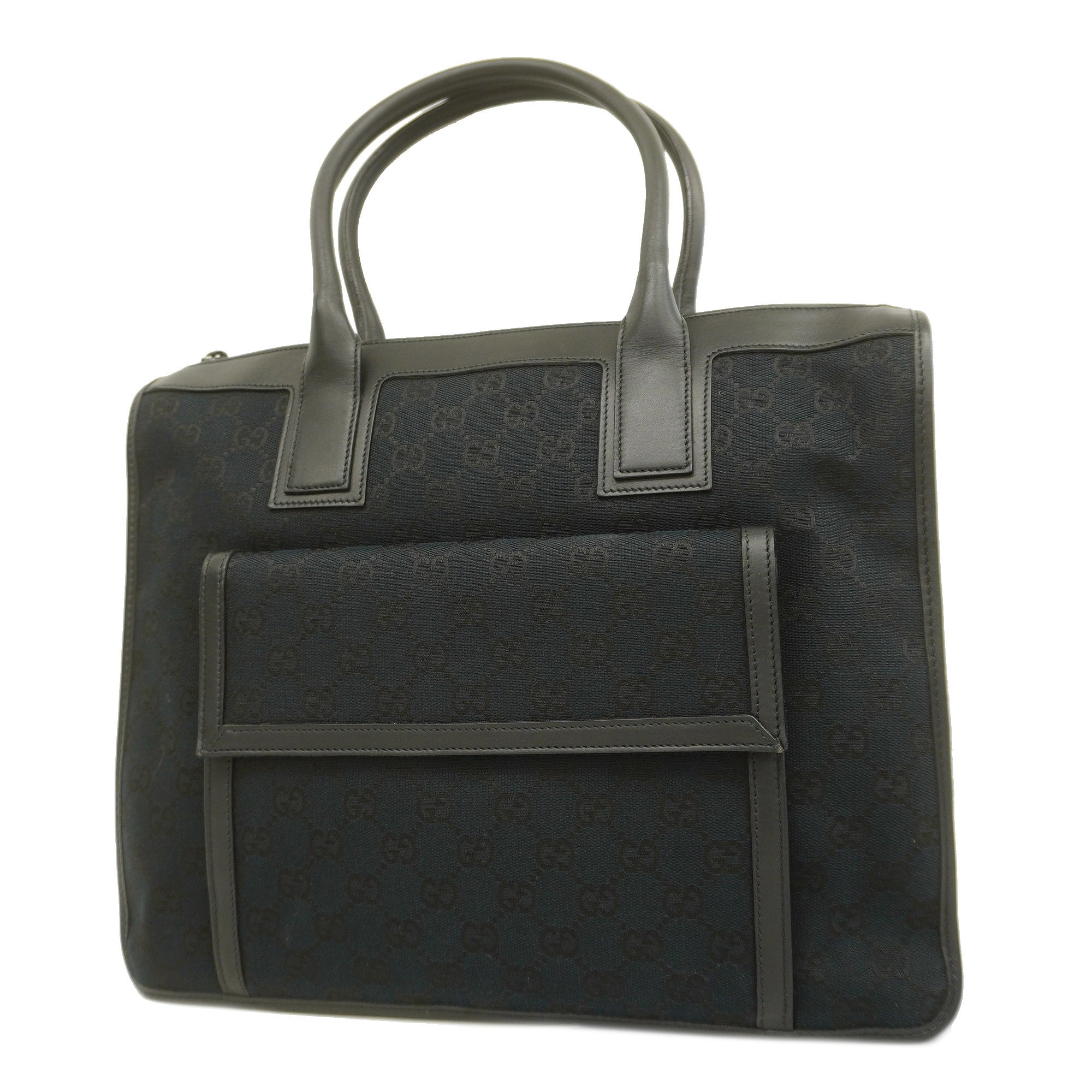 GCCI  GG Canvas Tote Bag Sherry Women's GG Canvas Tote Bag Black,Navy