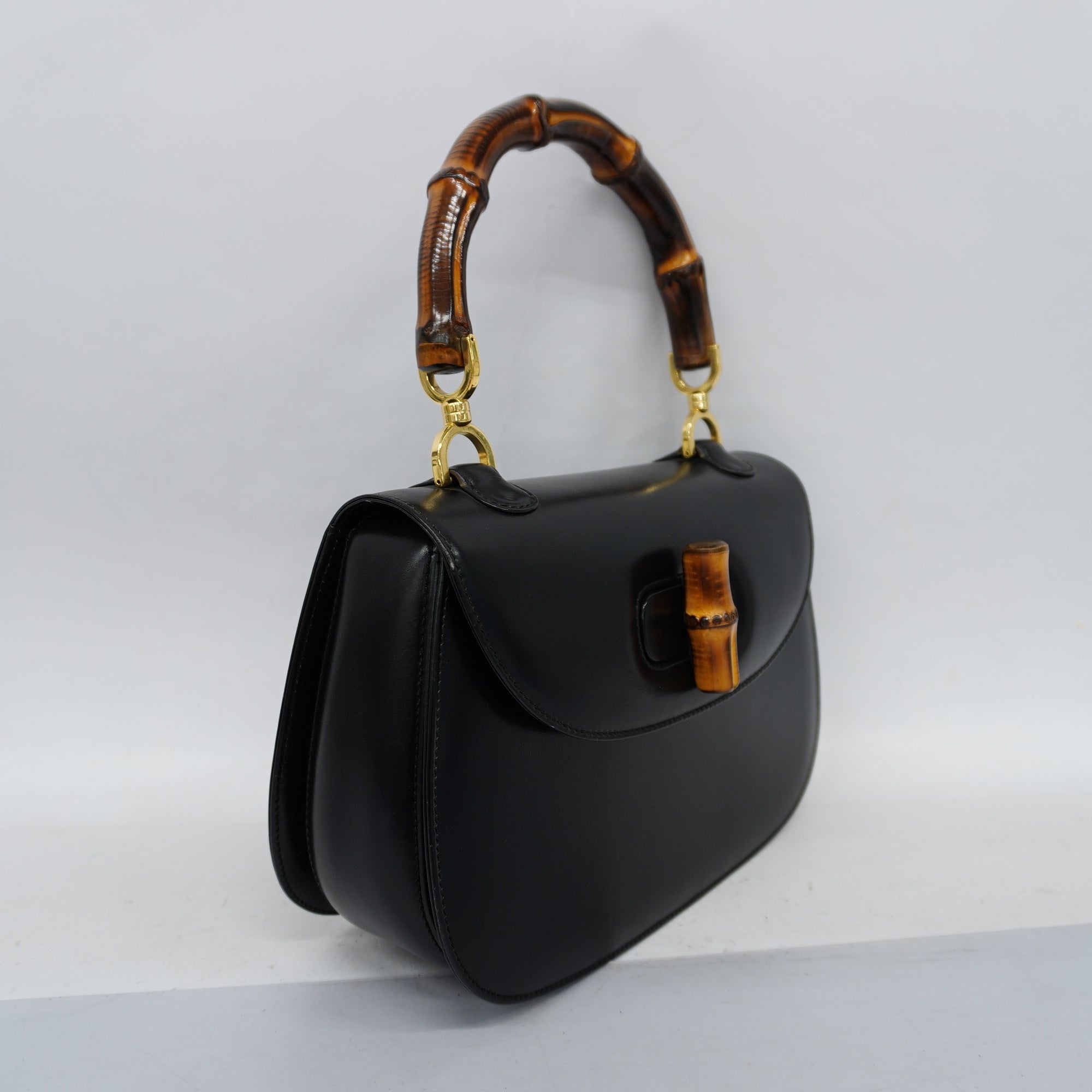 GCCI  Bamboo 2WAY Bag 000 2046 0633 Women's Leather Handbag,Shoulder Bag