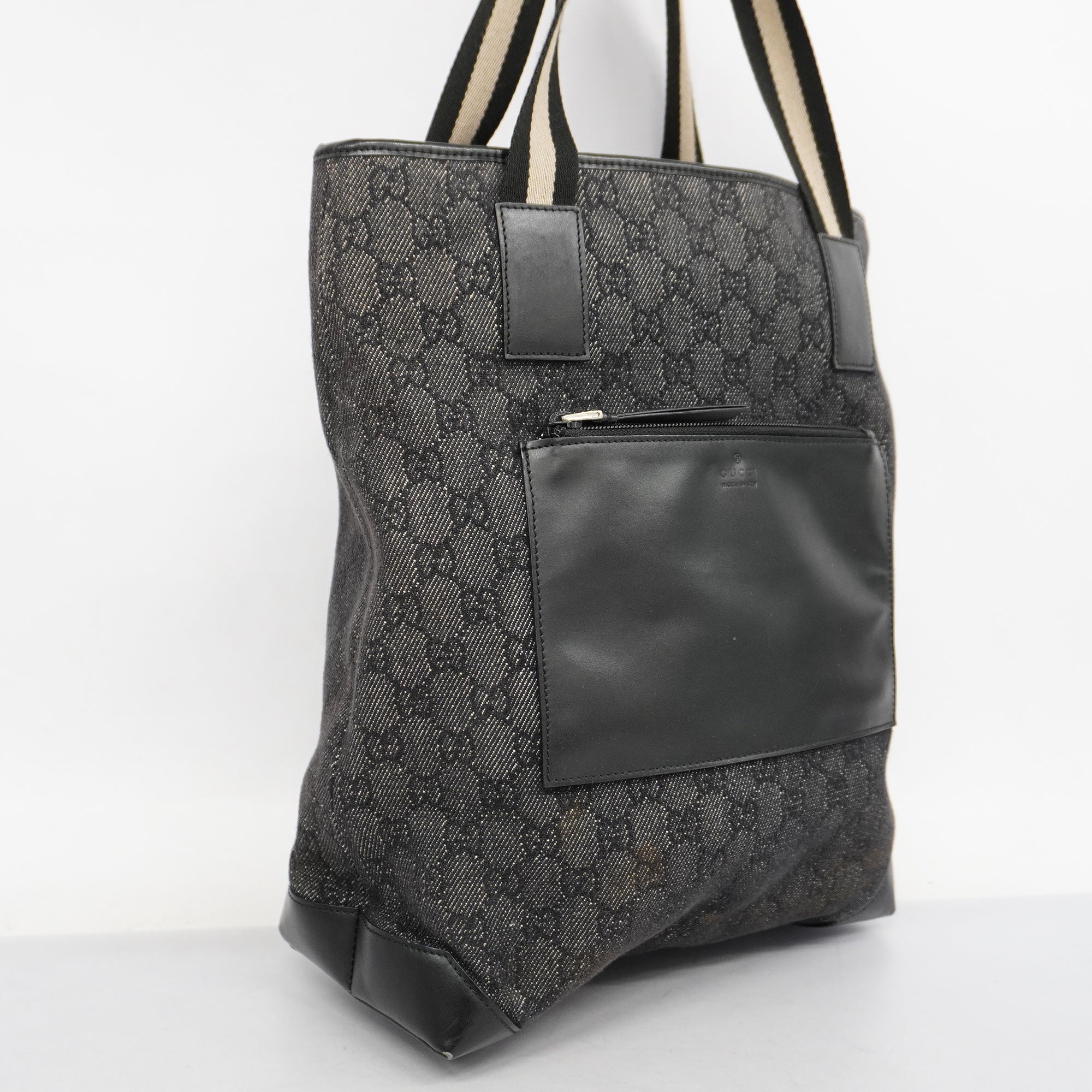 GCCI  GG Canvas Tote Bag 28892 Women's Tote Bag Black