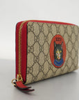 GCCI  Mystic Cat 499382 Gold Hardware Women's GG Supreme,Leather Wallet
