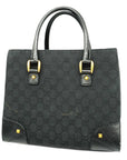 GCCI  GG Canvas Handbag 120895 Women's Black