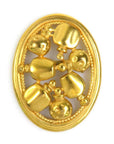 CHRISTIAN D1OR Brooch Metal Gold Ladies