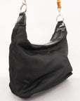 GCCI  Bamboo Handbag 000 0531 Women's Nylon Black