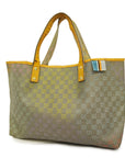 GCCI  211134 Women's GG Supreme,Leather Tote Bag Beige,Black,Multi-color