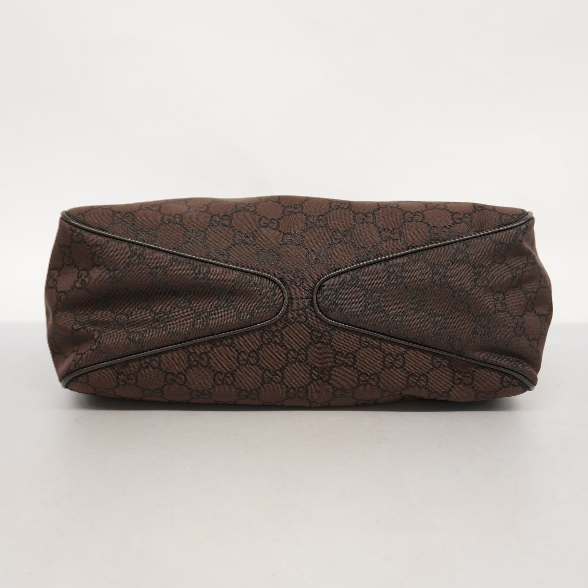 GCCI  257265 Women's Nylon Shoulder Bag Brown