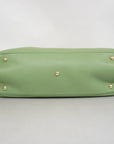 GCCI  Bamboo 2way Bag 323660 Leather Handbag,Shoulder Bag Light Green