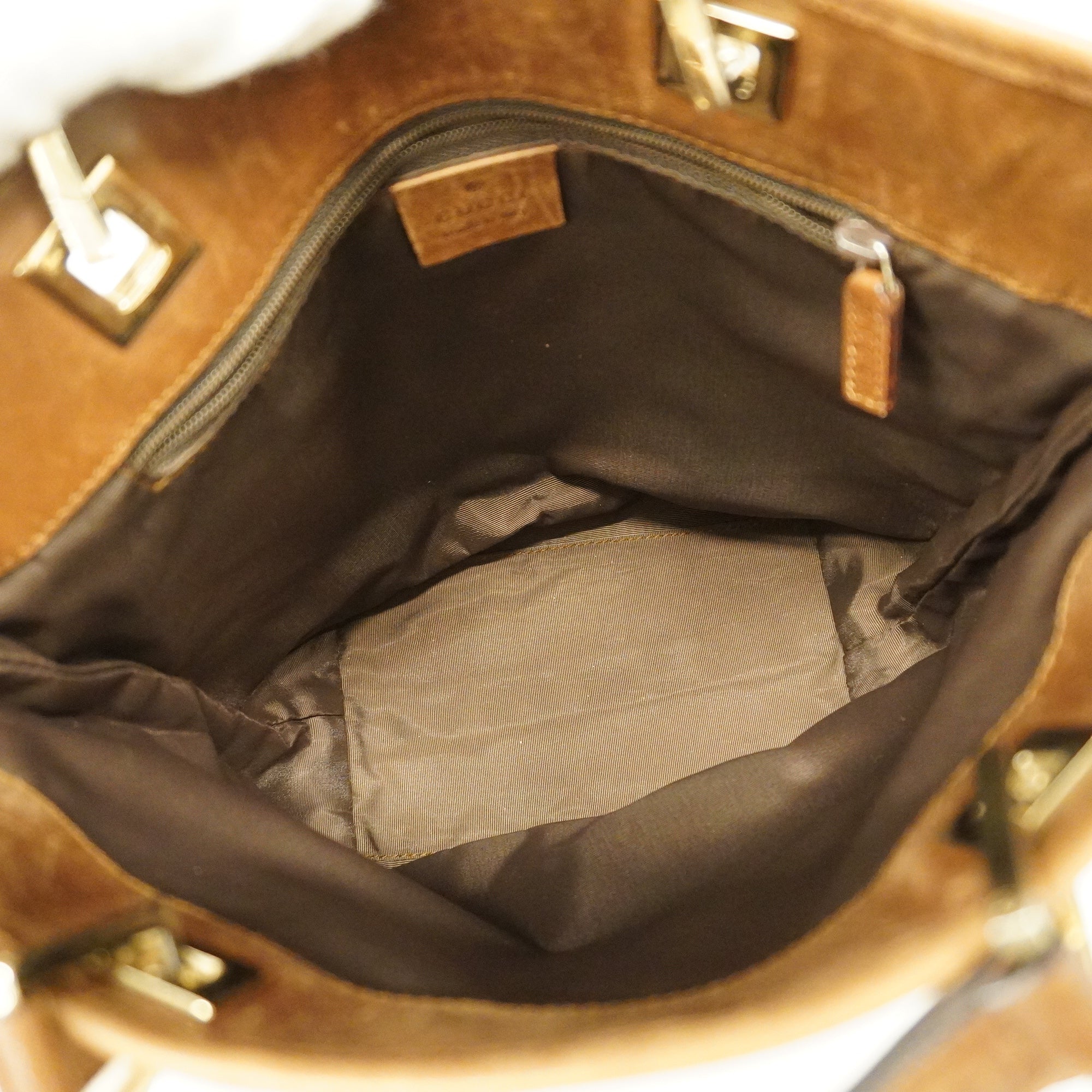 GCCI  GG Canvas Handbag 002 1099 Women's Leather Handbag Beige,Brown