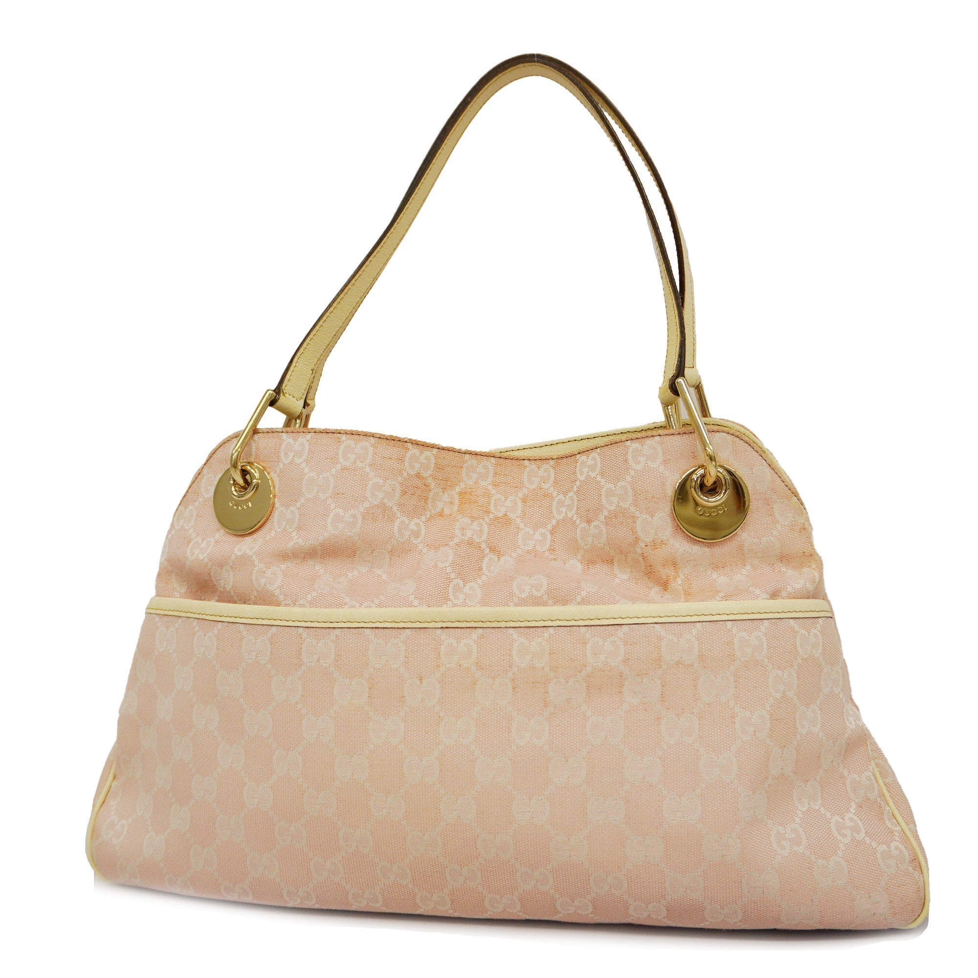 GCCI  GG Canvas Handbag 121023 Women's Handbag Ivory,Pink