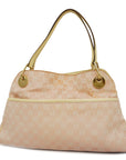 GCCI  GG Canvas Handbag 121023 Women's Handbag Ivory,Pink