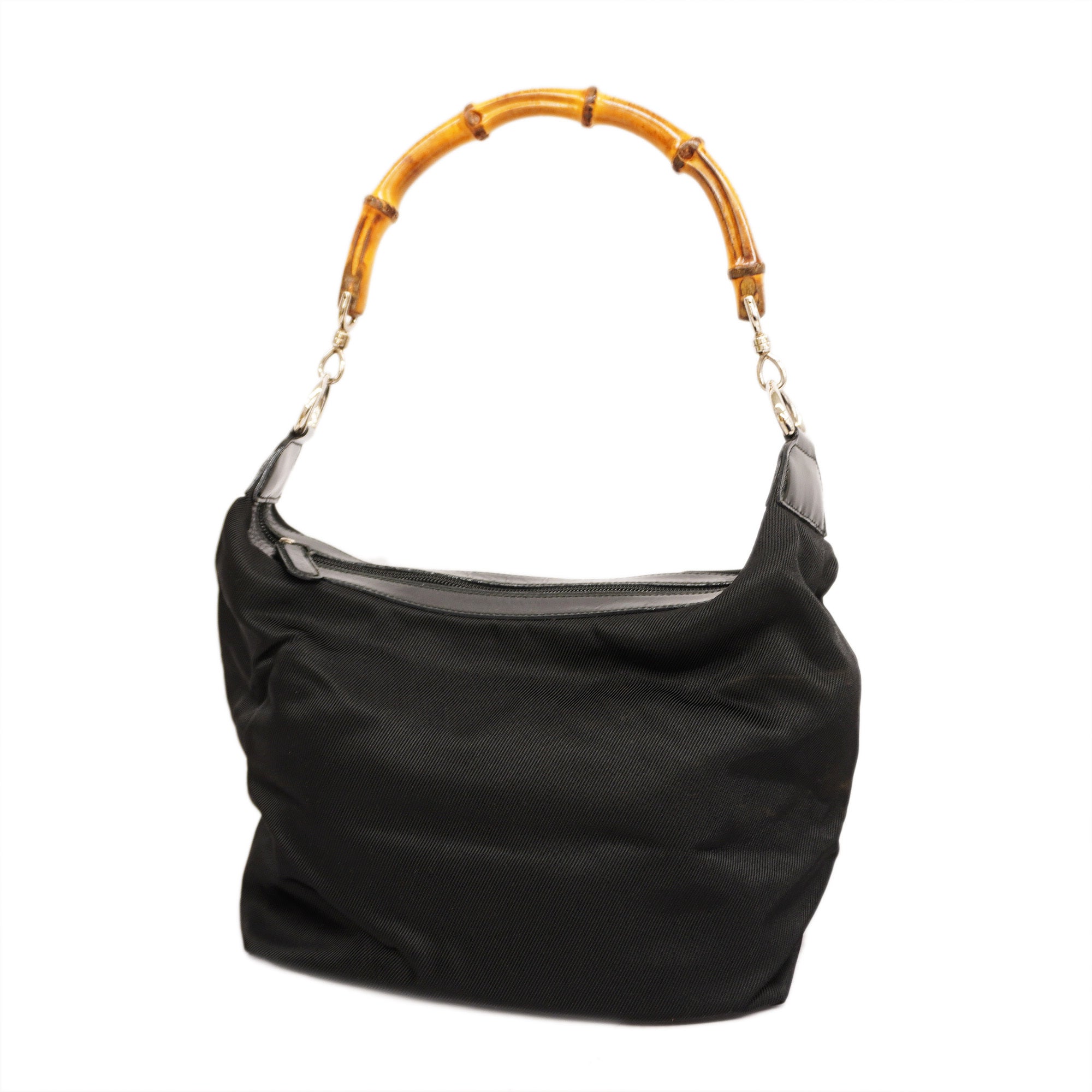 GCCI  Bamboo Shoulder Bag 000 2214 0531 Women's Nylon Handbag,Shoulder Bag