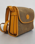 GCCI  Old  001 14 0712 Women's Leather,PVC Shoulder Bag Beige