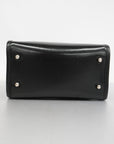 GCCI  Patent Leather 002 1705 0405 Women's Mesh,Leather Handbag Black