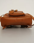 GCCI  Bamboo Rucksack 003 1705 0030 Women's Leather Backpack Brown
