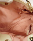 GCCI  GG Canvas Handbag 121023 Women's Handbag Ivory,Pink