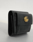 GCCI  GG Marmont Gold Hardware 523277 Women's Leather Wallet [tri-fold]