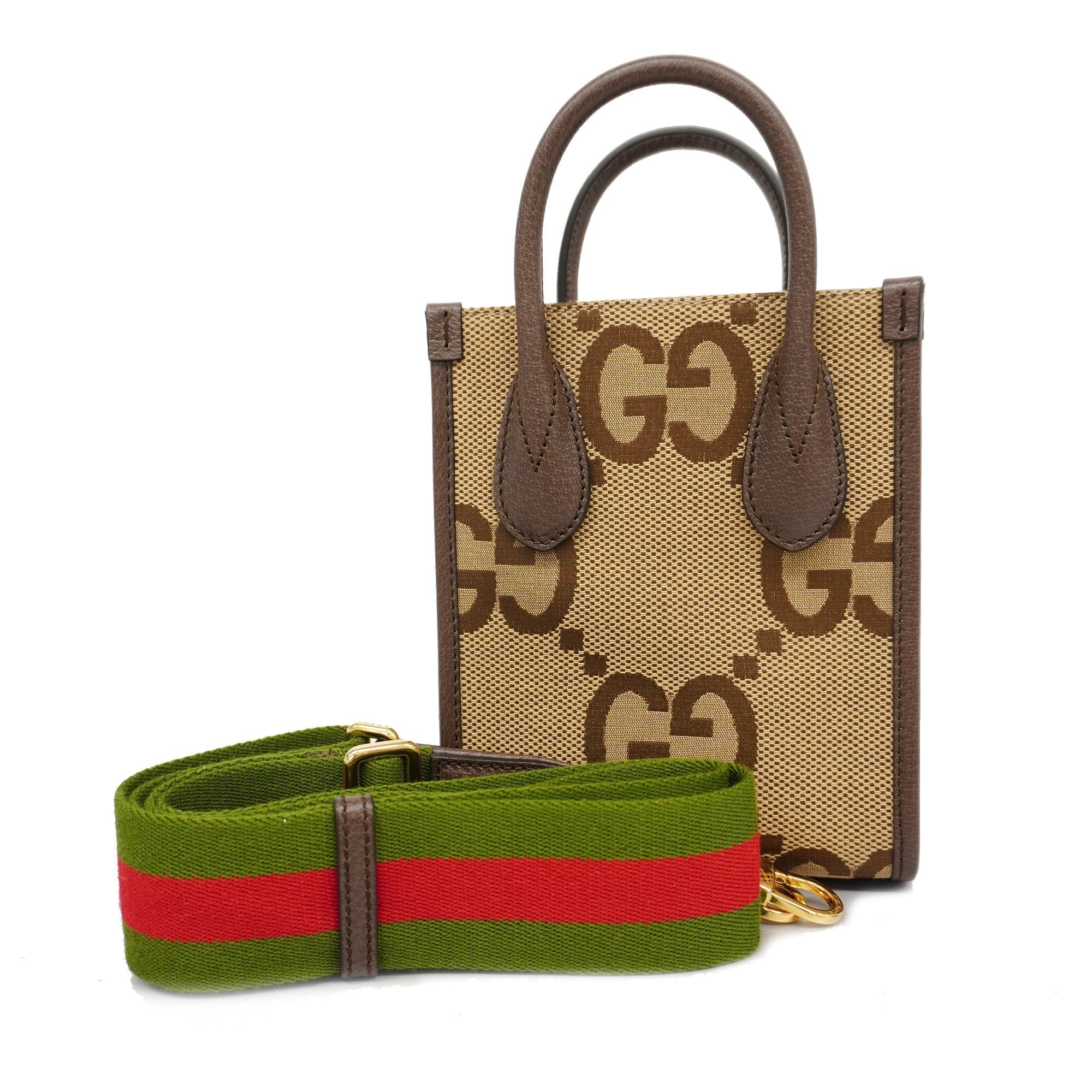 GCCI  2way Bag Jumbo GG 699406 Women's Canvas,Leather Handbag,Shoulder Bag