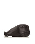 GCCI  Black Leather Hobo Bag