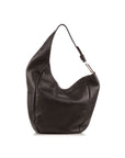 GCCI  Black Leather Hobo Bag