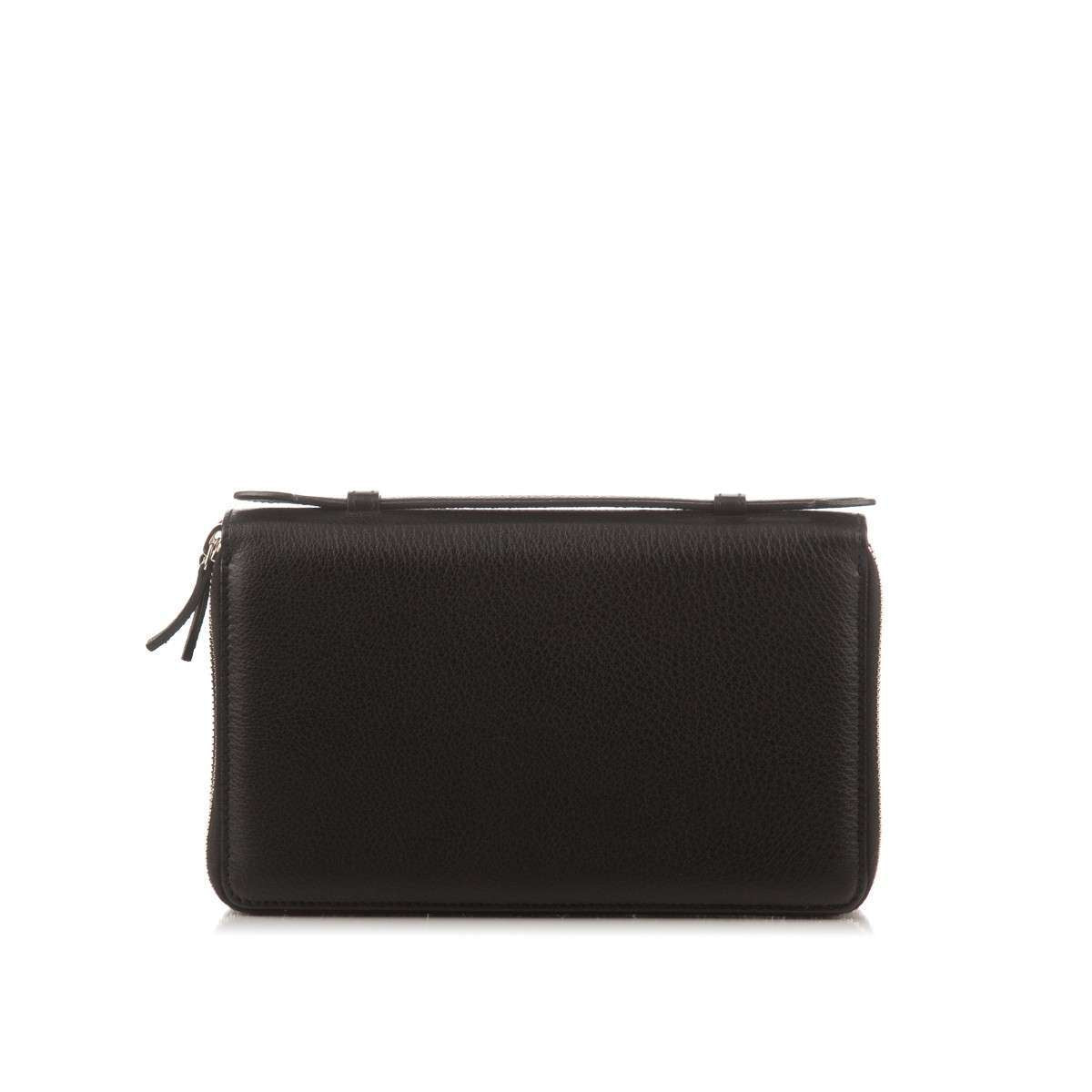 GCCI  Black Cellarius Soho Travel Document Case
